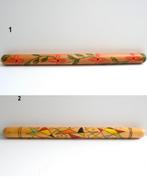 2 leuke vintage houten breinaalden kokers in goede staat, Ophalen of Verzenden, Gebruikt, Breien, Overige typen