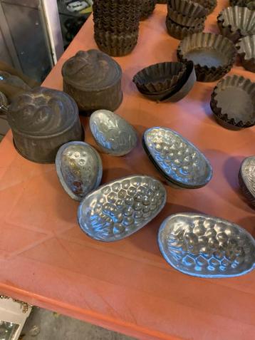 Bakvorm partij oude bakkers chocolade koekjes bakvormen beschikbaar voor biedingen