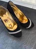 Elegante zwarte pumps met strass, Ophalen of Verzenden, Nieuw, Zwart, Pumps