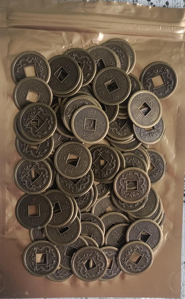 Chinese gelukmuntjes en feeën wensmunten, Hobby en Vrije tijd, Overige Hobby en Vrije tijd, Nieuw, Ophalen of Verzenden