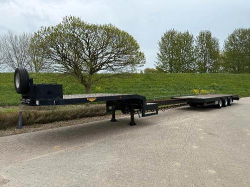 Broshuis Dieplader uitschuifbaar 5.5 Mtr (bj 2003), Auto's, Vrachtwagens, Bedrijf, Te koop, Aanhangers en Opleggers, Overige brandstoffen