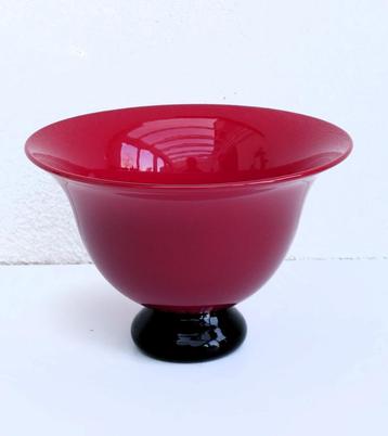 Donald Carlson Art Glass kom op voet (250310) beschikbaar voor biedingen