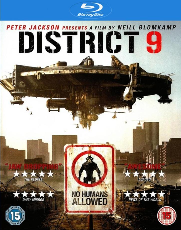 Blu-ray: District 9, Cd's en Dvd's, Blu-ray, Zo goed als nieuw, Science Fiction en Fantasy, Ophalen of Verzenden