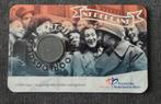 Zinken Cent 1942 Coincard 75 Jaar Vrede, Verzenden, Koningin Juliana, 1 cent, Losse munt