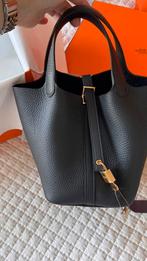 Hermes picotin 18 black, Sieraden, Tassen en Uiterlijk, Tassen | Damestassen, Ophalen, Nieuw, Zwart, Handtas