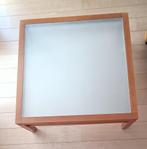 twee salontafels met glas, Ophalen, Gebruikt, 50 tot 100 cm, Glas