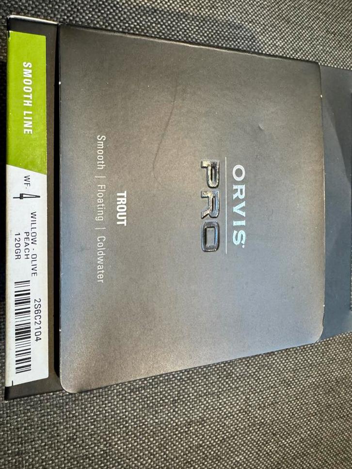 Orvis Pro Trout Smooth Fly Line #4, Watersport en Boten, Hengelsport | Vliegvissen, Zo goed als nieuw, Overige typen, Ophalen of Verzenden