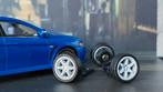 Mitsubishi Lancer Evo X blue 1:64 BM Creations Pol, Auto, ., Nieuw, Ophalen of Verzenden