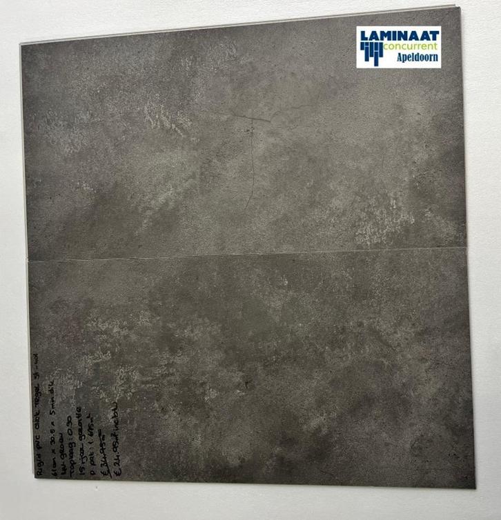 Pvc click Tegel industrieel  5mm met integreerde ondervloer, Huis en Inrichting, Stoffering | Vloerbedekking, Nieuw, Laminaat