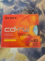 Sony 10CDRW700HS, Computers en Software, Beschrijfbare discs, Ophalen of Verzenden, Nieuw, Sony