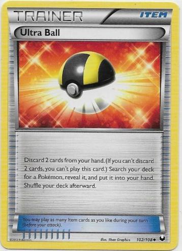 Pokemon Dark Explorers,  Ultra Ball [uncommon] 102/108 beschikbaar voor biedingen