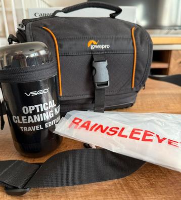 Lowepro Adventura SH 160 II cameratas + nieuwe regenhoes beschikbaar voor biedingen