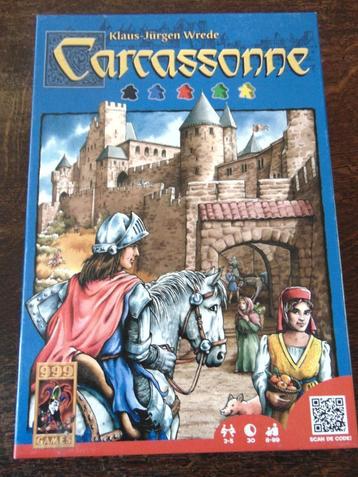 Carcassonne De moderne Klassieker Spel van 999 Games beschikbaar voor biedingen