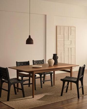 Extendable Dinning table (solid walnut) 200 (260) x 100 cm beschikbaar voor biedingen