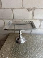 Zilverkleurige Vintage Etagère, Ophalen of Verzenden, Gebruikt