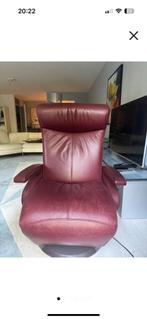 Leolux  – Elektrische Relaxfauteuil –, Ophalen, Gebruikt, 50 tot 75 cm, Leer