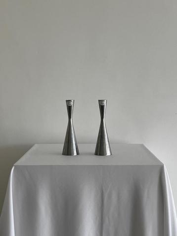 Set van 2 vintage ikea Erika Pekkari kandelaars beschikbaar voor biedingen