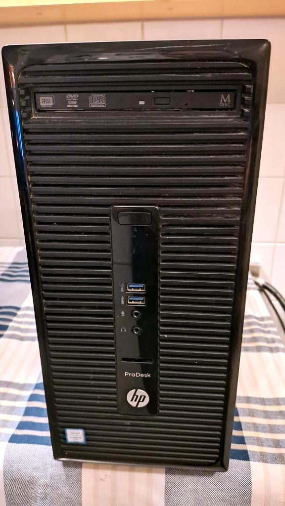 HP ProDesk 490 G3 MT (6 Gen i5), Computers en Software, Desktop Pc's, Gebruikt, 3 tot 4 Ghz, HDD, SSD, 16 GB, Met videokaart, Gaming