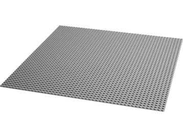 6 x LEGO grijze bouwplaat (11024) 48x48 noppen (38x38cm) beschikbaar voor biedingen