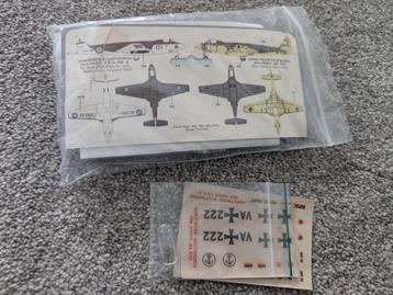 1/72 Airfix Seahawk diverse decalsheets beschikbaar voor biedingen