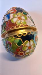 Geemailleerde cloisonne ei, Ophalen of Verzenden, Zo goed als nieuw, Overige merken