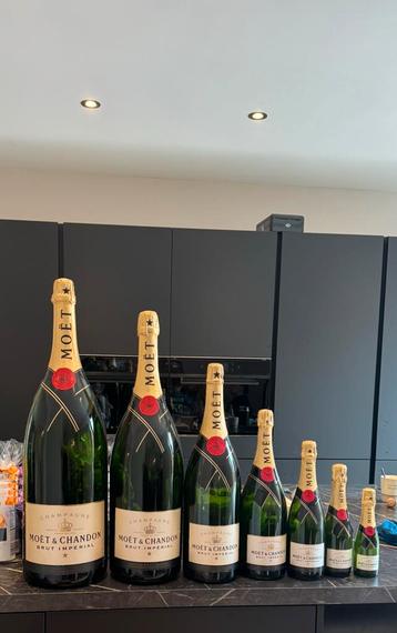 Moet Chandon flessen alle maten (9L tot kleinste) - DUMMIES beschikbaar voor biedingen