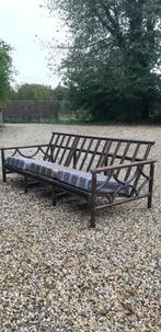 Manou rotan bank 3 zitter, Tuin en Terras, Tuinbanken, Ophalen, Gebruikt, Rotan