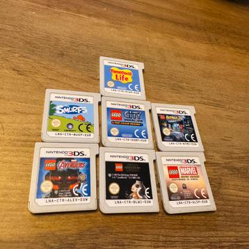 Nintendo 3DS Spellen Lego, Tomodachi Life en The Smurfs beschikbaar voor biedingen