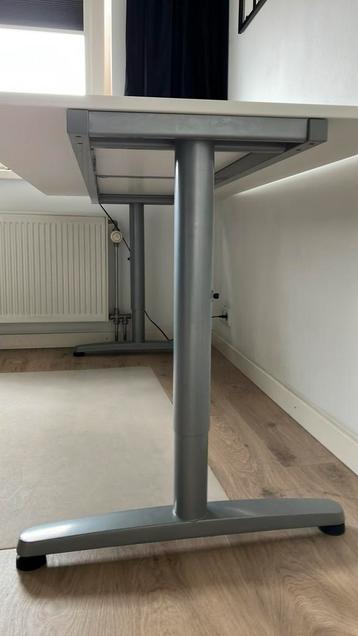 Bureau ikea wit 160x80 - afbeelding 5