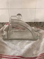 Vintage persglas kaas stolp Art Deco, Ophalen of Verzenden, Zo goed als nieuw