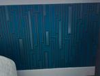 Blauw behang, Ophalen, Minder dan 10 m², Blauw