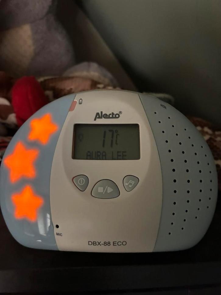 Alecto dbx-88 eco, Kinderen en Baby's, Babyfoons, Zo goed als nieuw, 250 meter of meer, Ophalen