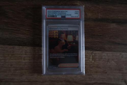 Giovanni's 151 SIR #204 PSA9, Hobby en Vrije tijd, Verzamelkaartspellen | Pokémon, Nieuw, Losse kaart, Ophalen of Verzenden