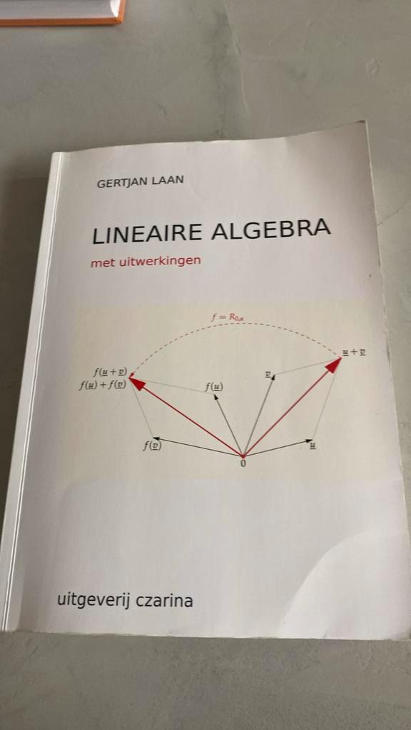 Gertjan Laan - Lineaire Algebra, Boeken, Schoolboeken, Gelezen, Nederlands, Overige niveaus, Ophalen of Verzenden