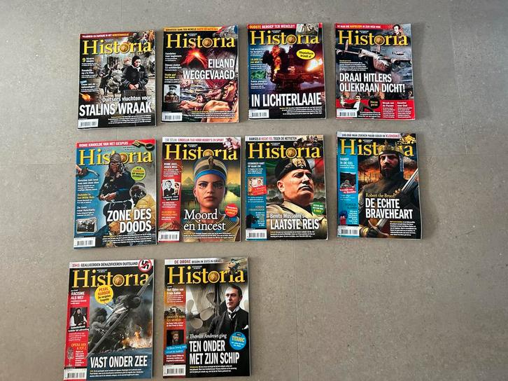 Historia Tijdschriften 2023 compleet, Boeken, Tijdschriften en Kranten, Gelezen, Overige typen, Ophalen of Verzenden