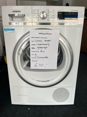 Siemens IQ700 Warmtepompdroger.Bezorgd en garantie beschikbaar voor biedingen