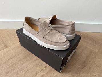 Blackstone  Zuko Enzo suède loafers beige - maat 44 beschikbaar voor biedingen