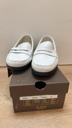Witte Tucs instappers mt 40 nieuw, Ophalen of Verzenden, Nieuw, Wit, Instappers