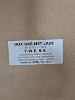 Kinderbox zwart TWF type Bas, Kinderen en Baby's, Ophalen, Gebruikt, Vierkant, In hoogte verstelbaar