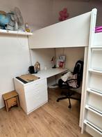 Ikea Smastad Hoogslaper met kast en bureau, Kinderen en Baby's, Kinderkamer | Stapelbedden en Hoogslapers, Gebruikt, Hoogslaper