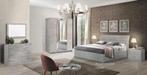 Slaapkamer Complete set Monza hoogglans marmer- wit -ACTIE-, Ophalen of Verzenden, Nieuw, Tweepersoons