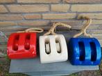 Houten scheepskatrollen, Watersport en Boten, Ophalen of Verzenden, Zo goed als nieuw