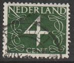 Nederland 1946 464 Cijfer 4c, Gest, Postzegels en Munten, Postzegels | Nederland, Na 1940, Verzenden, Gestempeld