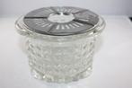 Oud glazen theelichtje met waxinelichtje houder van DE, Antiek en Kunst, Ophalen of Verzenden