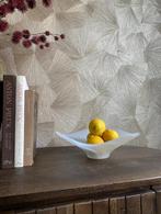 Vintage schaal/fruitschaal van opaalglas, Ophalen of Verzenden