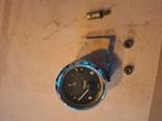 VDO tankmeter rond 52 mm met ovale chroomring., Ophalen of Verzenden