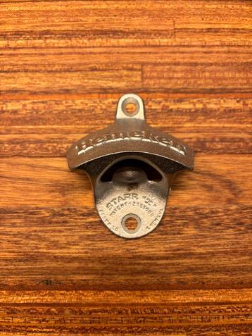 Originele Heineken flesopener, wandopener, STARR beschikbaar voor biedingen