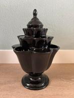 Riverdale tulpenvaas 30cm zwart, Huis en Inrichting, Zwart, Aardewerk of Porselein, Ophalen of Verzenden, Zo goed als nieuw
