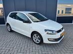 Volkswagen Polo 1.4-16v Match 2012 Wit|Airco|Cruise|Clima, Voorwielaandrijving, Zwart, 4 cilinders, Leder en Stof