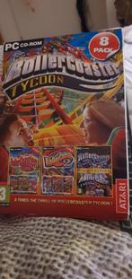 pc cd rom spel rollercoaster tycoon box 8 pack, Avontuur en Actie, 1 speler, Ophalen of Verzenden, Zo goed als nieuw